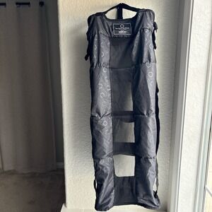 Solgaard The Carry-On Closet Hanging Travel Organizer Shore-Tex Black Patented